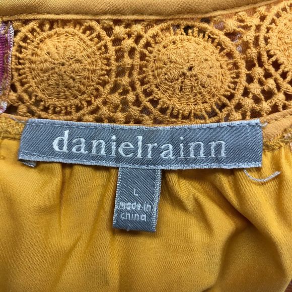 Daniel Rainn Women Sleeveless Floral Dress Size Large Polyester Blend B232 -9 - Picture 4 of 13